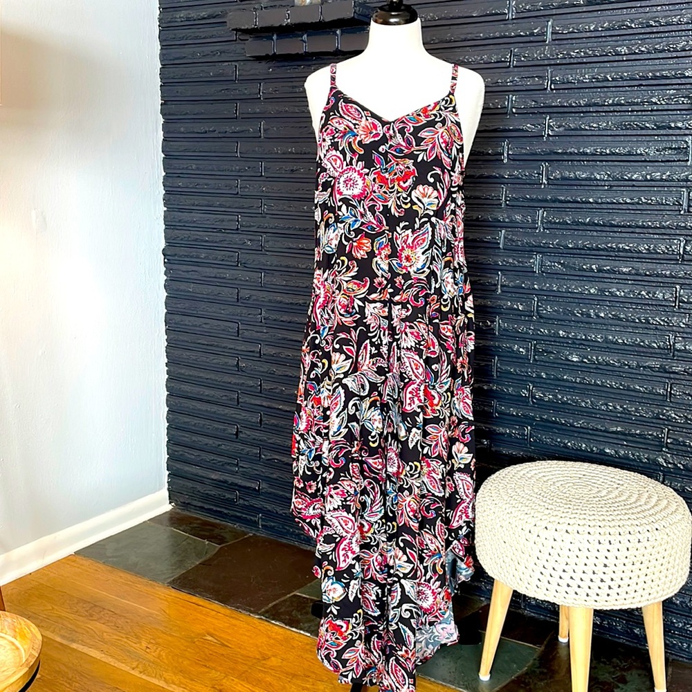 DressBarn Romper with a split skirt.  Beautiful!